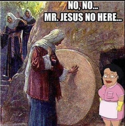 Mr Jesus No Here